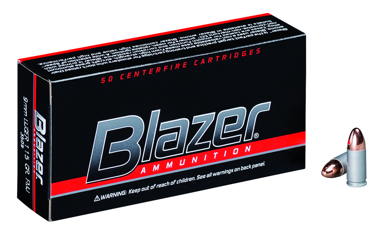 Blazer Pistolenmunition 9 x 19 7,5g Full Metal Jacket
