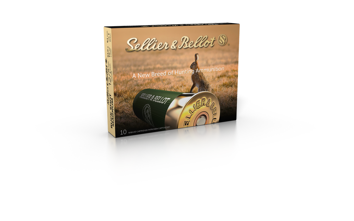 Sellier & Bellot Schrotmunition 12/76 53g 8,40mm Buck Shot Magnum