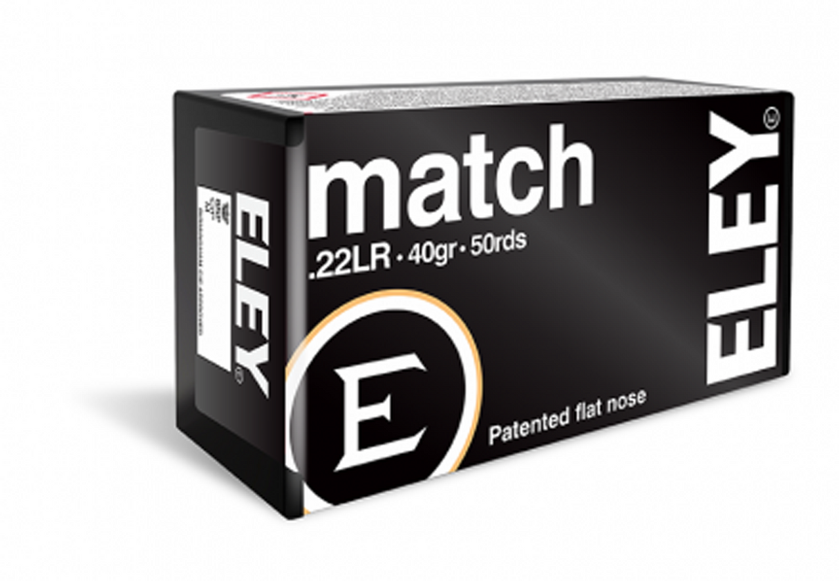 Eley Kleinkalibermunition .22 LR 2,6g Flat Nose Match