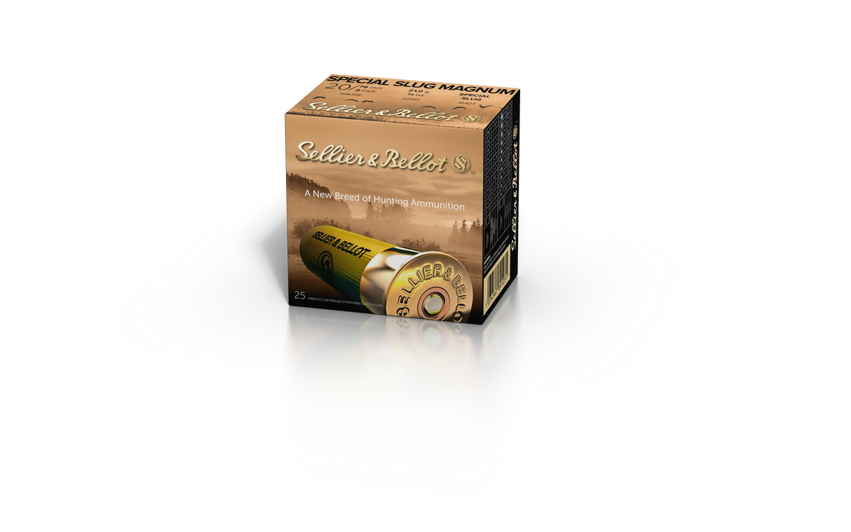 Sellier & Bellot Schrotmunition 20/76 21g SPECIAL SLUGmm Special Slug Magnum