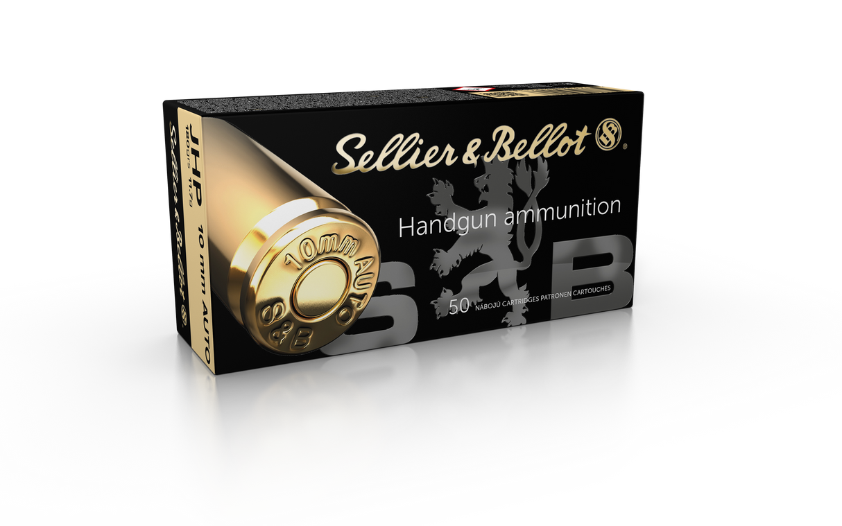 S&B Pistolenmunition 10 mm Auto 11,70g Jacketed Hollow Point