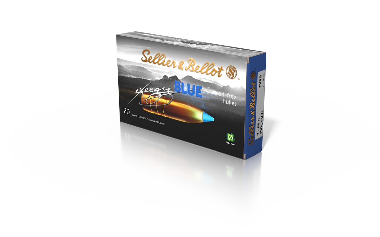 Sellier & Bellot Büchsenmunition 7 x 65 R 9,7g Tipped eXergy eXergy Blue