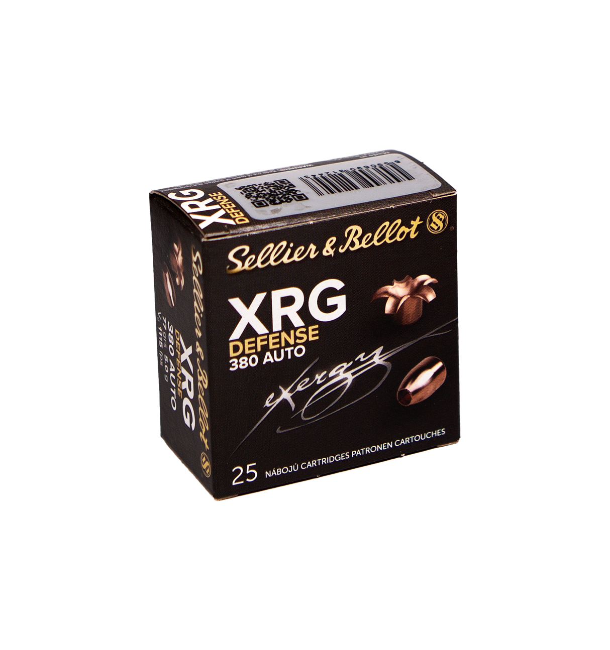 Sellier & Bellot Pistolenmunition XRG Defence .380 Auto 5g eXergy Defense