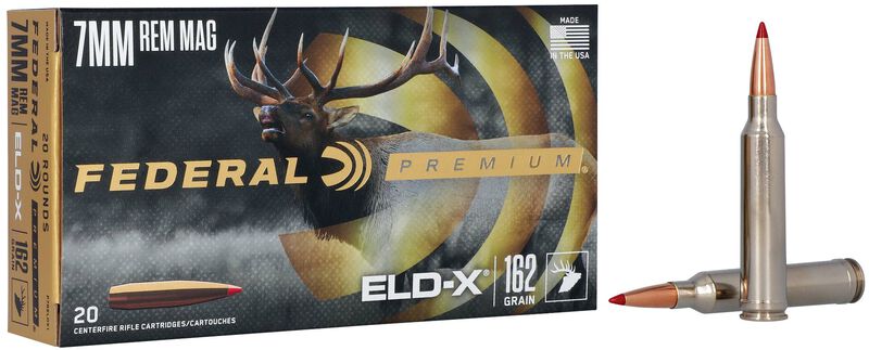 Federal Büchsenmunition Premium 7 mm Rem. Mag. 10,5g ELD-X