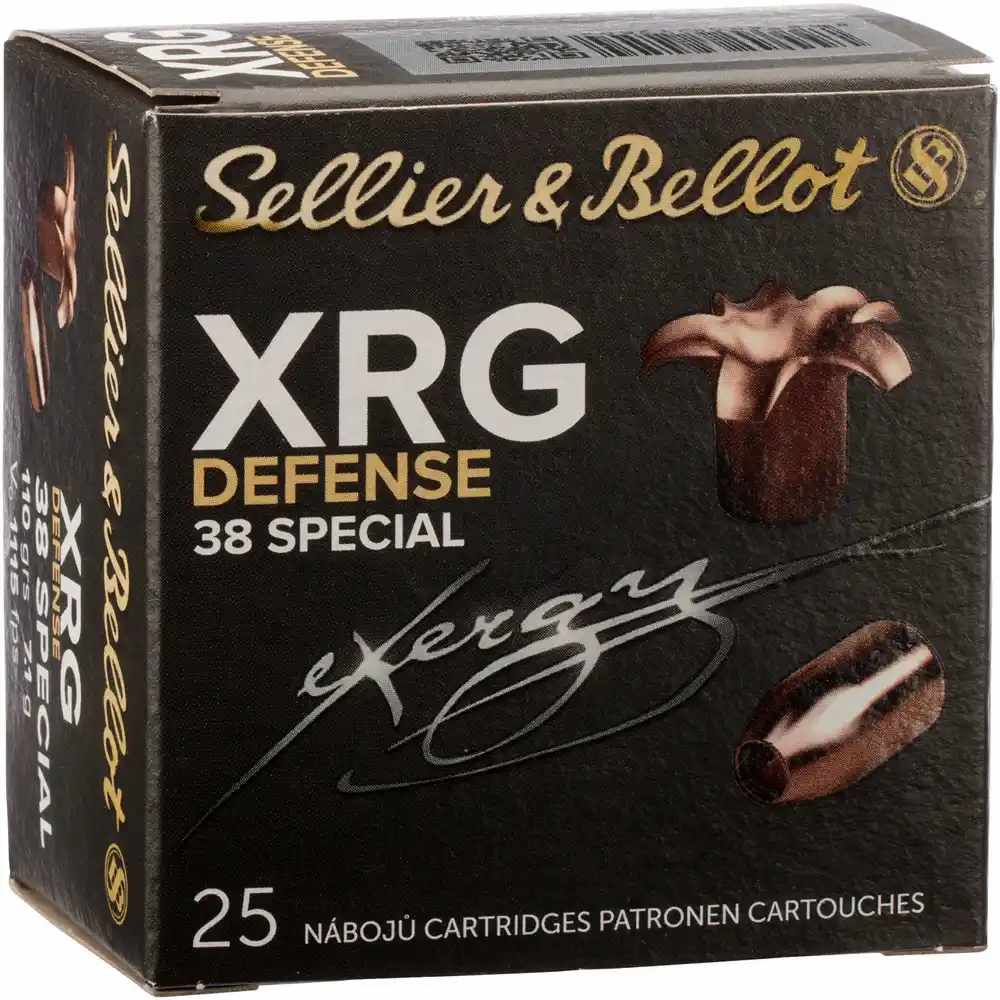 S&B Revolvermunition XRG Defence .38 Special 7,10g eXergy Defense