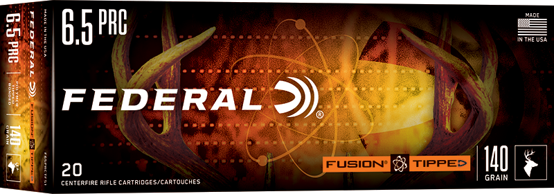 Federal Büchsenmunition 6,5 mm PRC 9,10g Tipped Fusion