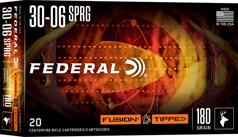 Federal Büchsenmunition .30-06 Spring 11,70g Tipped Fusion