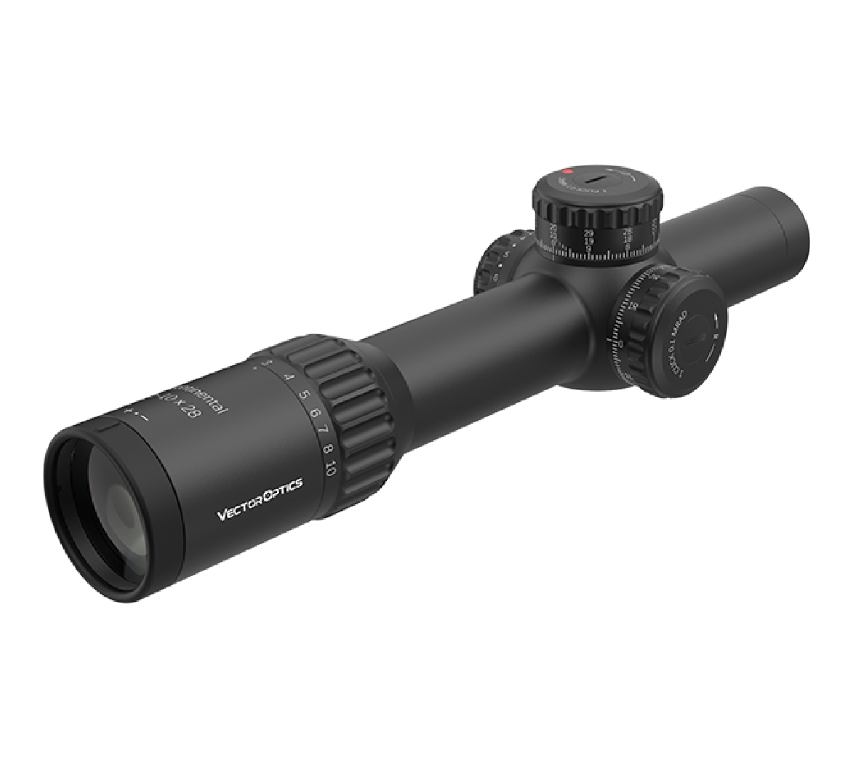 Vector Optics Continental x10 1-10x28 ED FFP CTR Riflescope