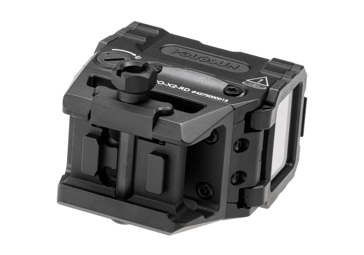 AEMS PRO X2 Solar Red Circle Dot Sight