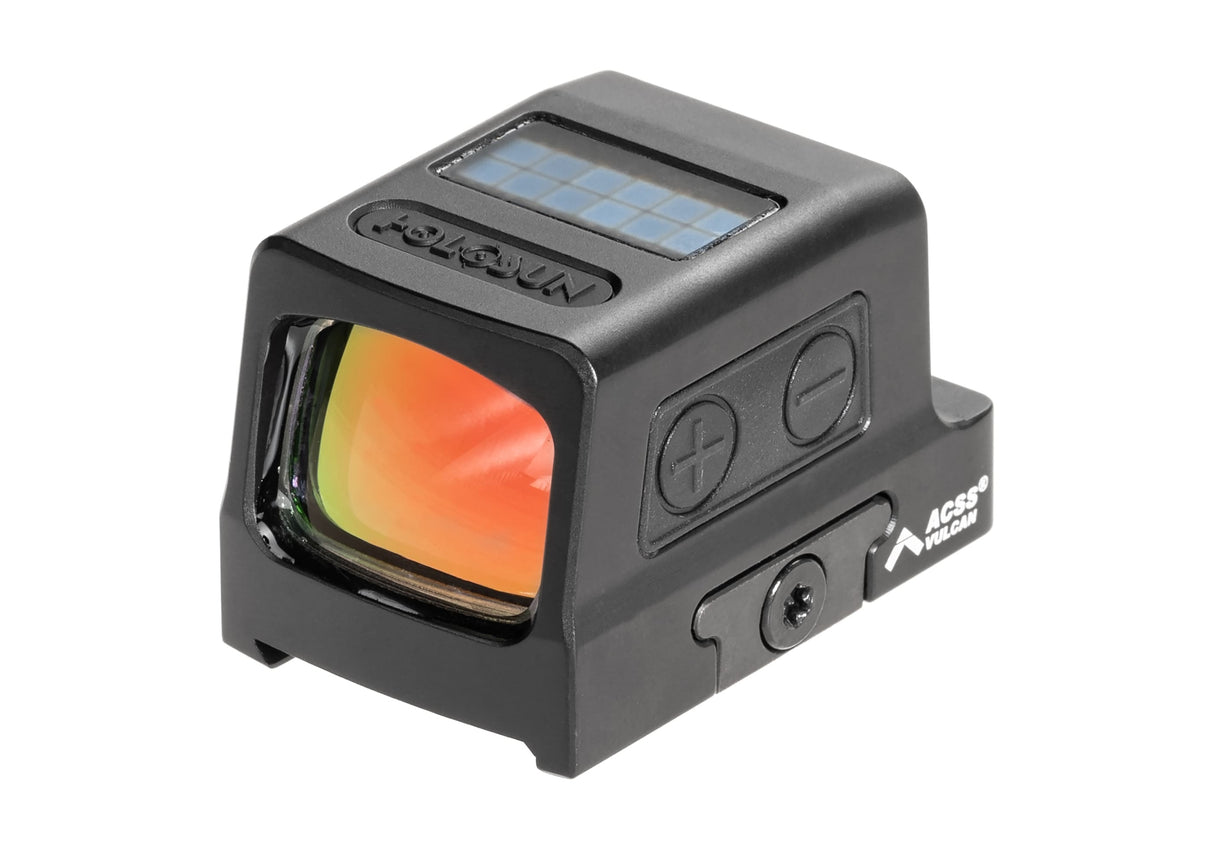 HE509-RD Solar Powered Red Dot Sight with 507C Mounting Plate ACSS Vulcan