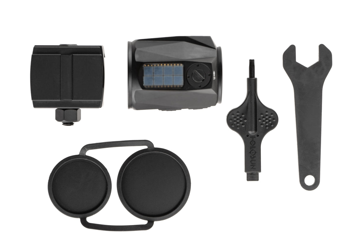 Solar Charging Rifle Sight Red Dot