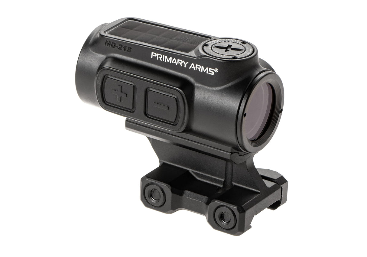 GLx MD-21S Push Button 21mm Microdot with AutoLive 2 MOA Red Dot Reticle