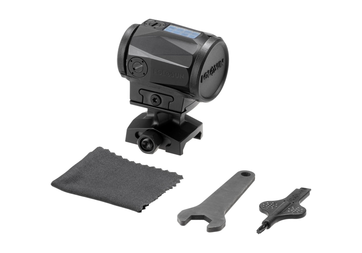 Solar Charging Rifle Sight Green Circle Dot