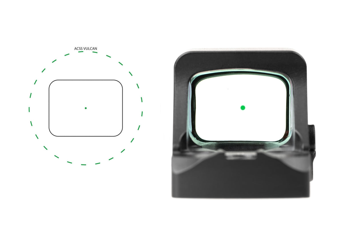 HE507-GR-X2 Compact Pistol Green Dot Sight ACSS Vulcan