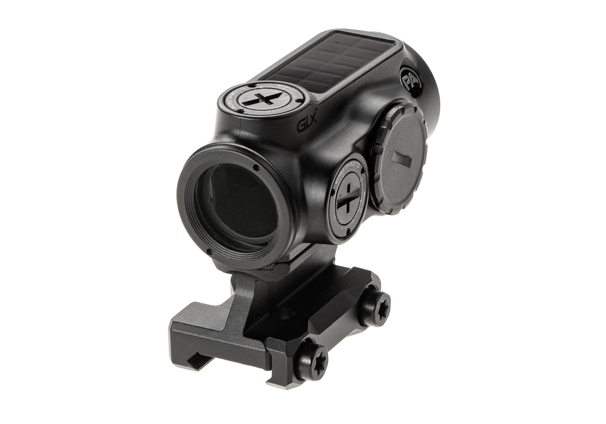 GLx MD-21S Push Button 21mm Microdot with AutoLive ACSS-CQB Red Dot Reticle