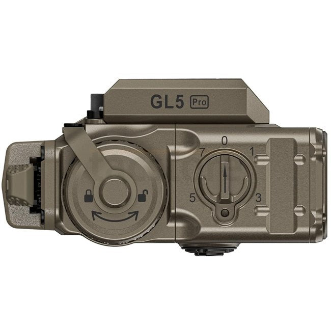 RovyVon GL5 Pro 4-in-1 Rail Mounted Light & Laser - Tan