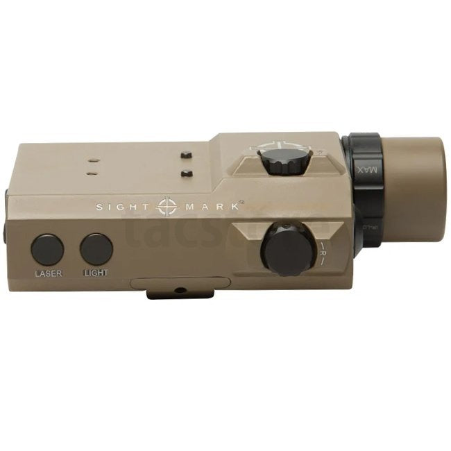 Sightmark LoPro Combo Flashlight VIS/IR & Laser Sight - Dark Earth
