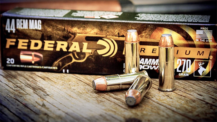 Federal Revolvermunition Premium .44 Rem. Mag. 17,5g Bonded Soft Point Hammer Down