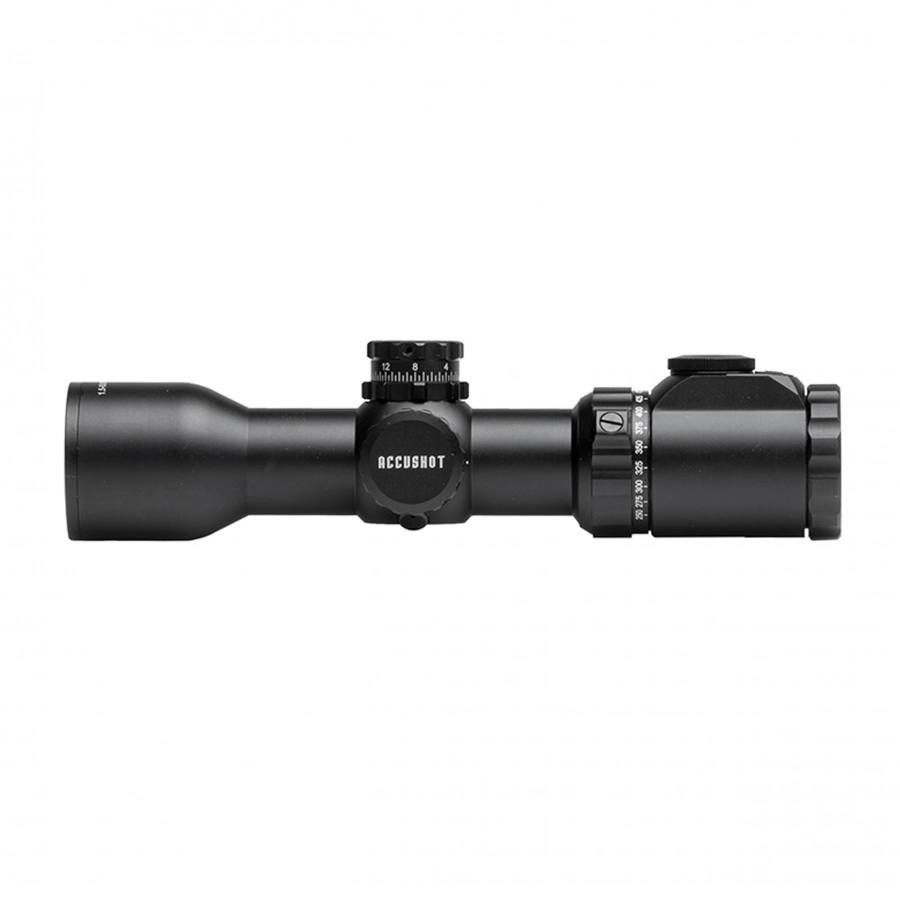 Leapers OP3 1.5-6x36 Crossbow Scope AO RGB 130 Hunter BDC - Black