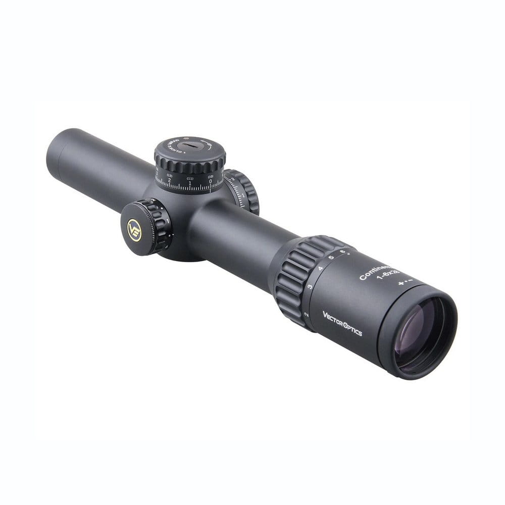 Vector Optics Continental 1-6x28 Riflescope - Black