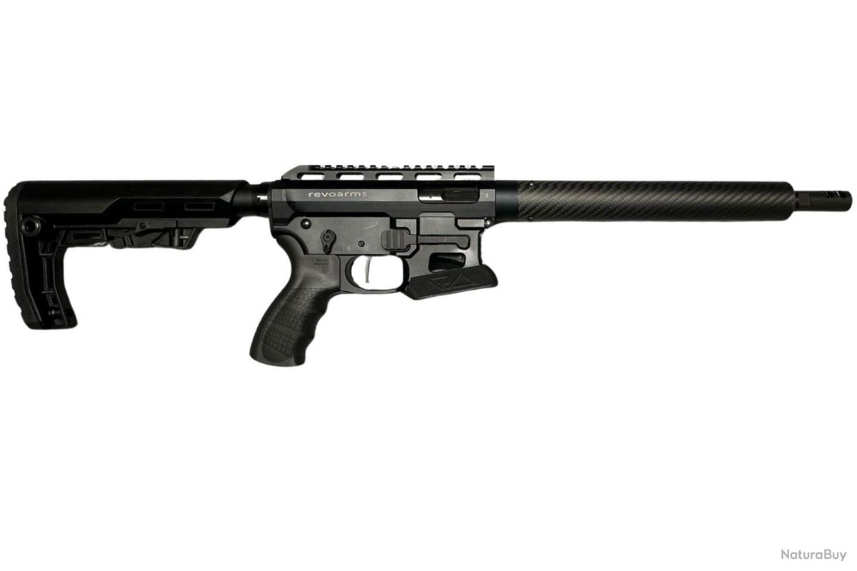 Revo Arms RA9 Competition in Schwarz, Seitenansicht
