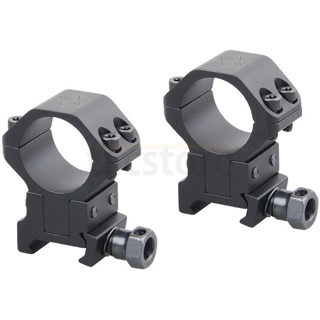Vector Optics X-ACCU 25.4mm / 1 Inch Adjustable Elevation Picatinny Rings