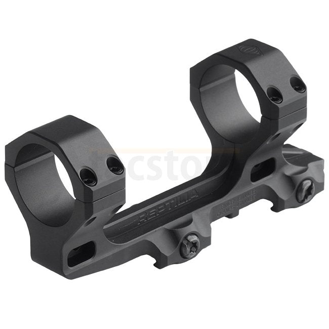 Reptilia AUS One-Piece Scope Mount 30mm Diameter / 39mm Height - Black