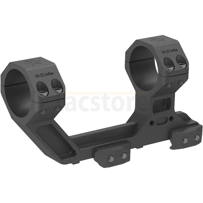 Vector Optics 30mm 1-Piece Extreme High Picatinny AR Mount - Black