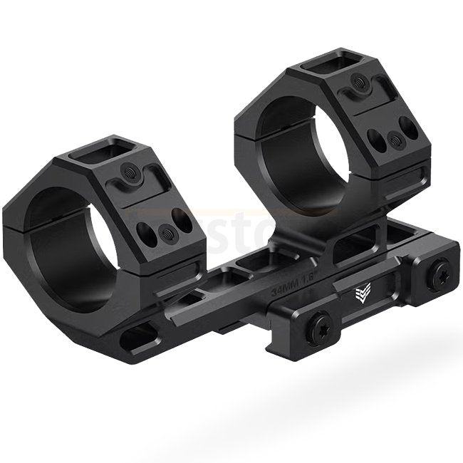 Swampfox Optics Hostile Engagement Picatinny Scope Mount 30mm - Black