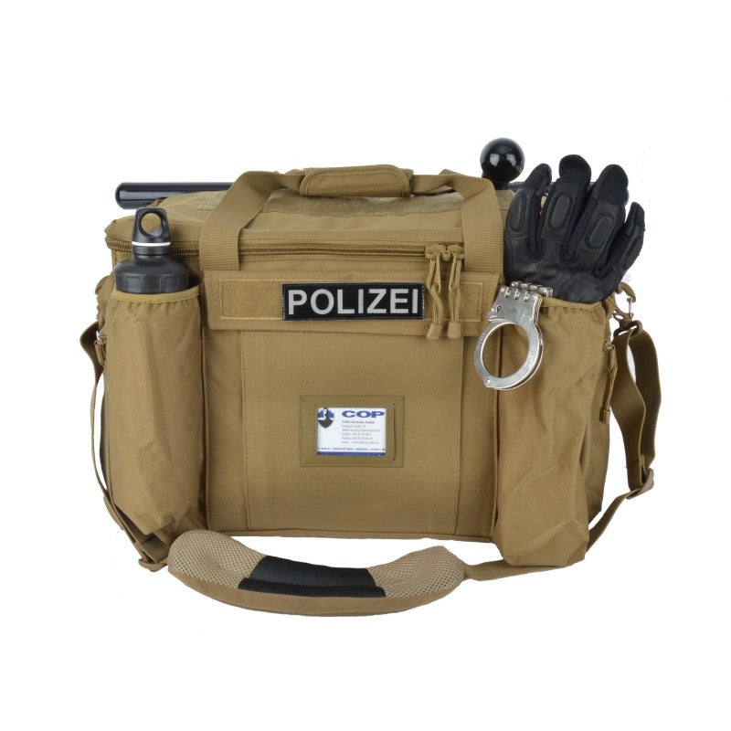 COP® 903F Einsatztasche POLIZEI (40 Liter), coyote – Ammoworx Austria