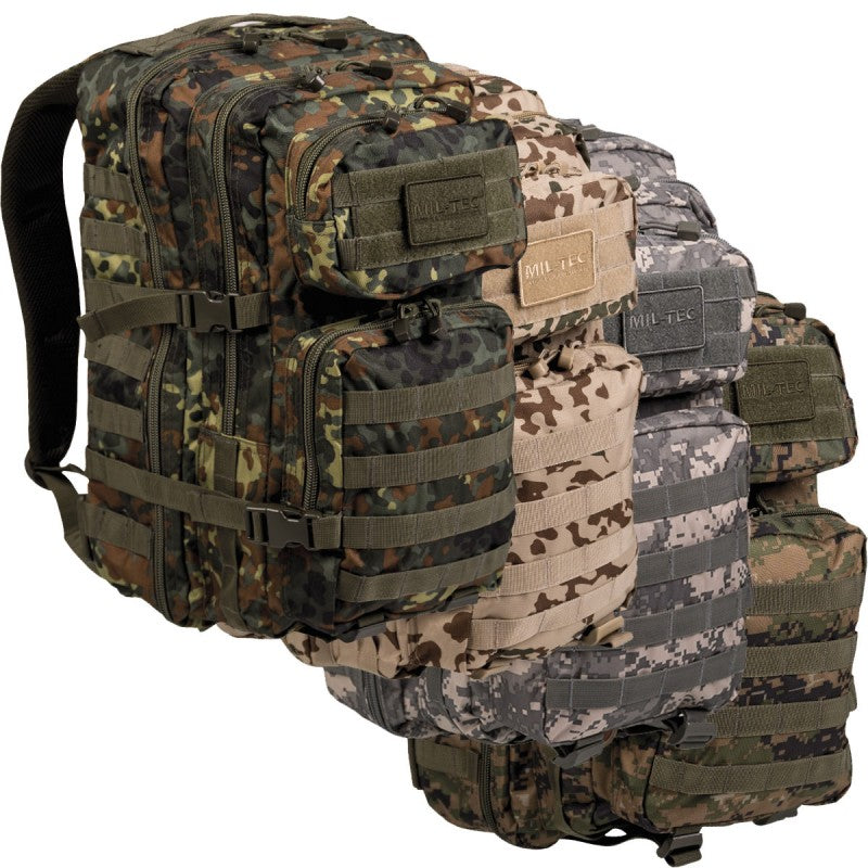 MIL-TEC® Rucksack Assault Pack II LG Tarnfarben (37 Liter)