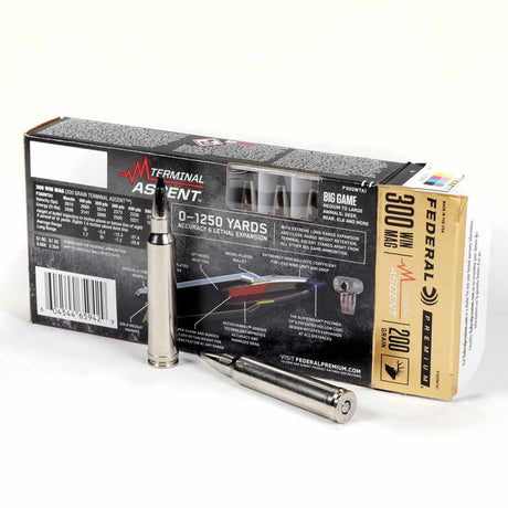 Federal Büchsenmunition Premium .300 Win. Mag. 13g Terminal Ascent