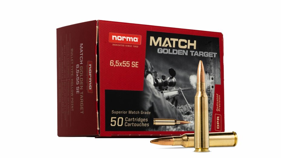 NORMA Match Line 6,5x55 SE HP Rekrutt 6,5g/100gr