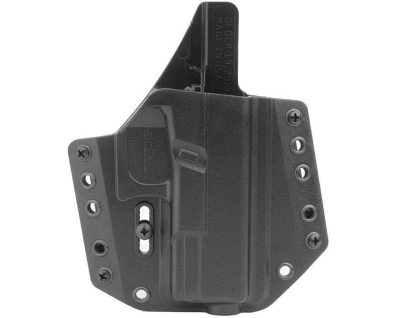 Bravo Concealment OWB right holster for Glock 19/23/32/45 pistol - Black