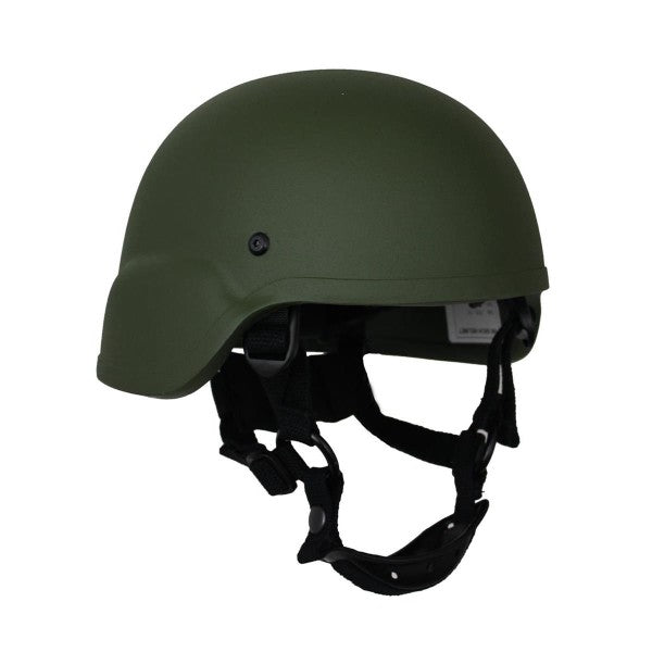 Bundle Gefechtshelm ACH/MICH AS-2000 Helmet KSK NIJ Level 3A mit Zentauron Helmbezug