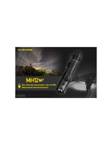 NiteCore® Taschenlampe "MH12" V2 inkl. Akku und Holster