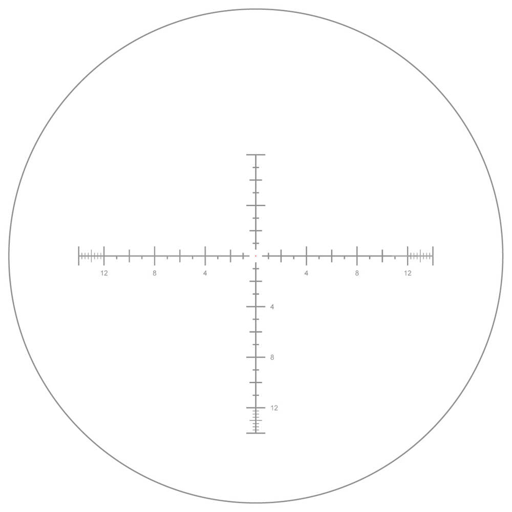 Vector Optics - Zielfernrohr Continental x8 6-48 SFP ED MOA - 56 mm - Schwarz - SCOL-TE52