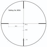 Vector Optics - Forester JR. Power 3-9x40 Zielfernrohr - Schwarz - SCOM-35