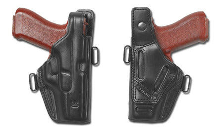 Kajman - Lederholster Standard ''S13 - Gürtel / Gurtzeug - P-64