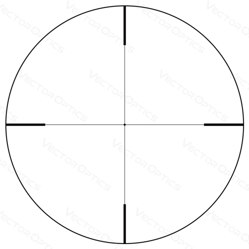 Vector Optics - Forester JR. Power 3-9x40 Zielfernrohr - Schwarz - SCOM-35