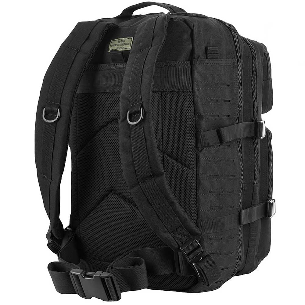 M-Tac - Large Assault Pack Laser Cut - Rucksack 36 l - Black