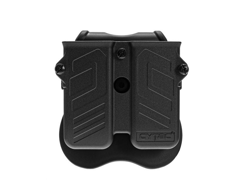 Cytac Universal Double Magazine Pouch - Black