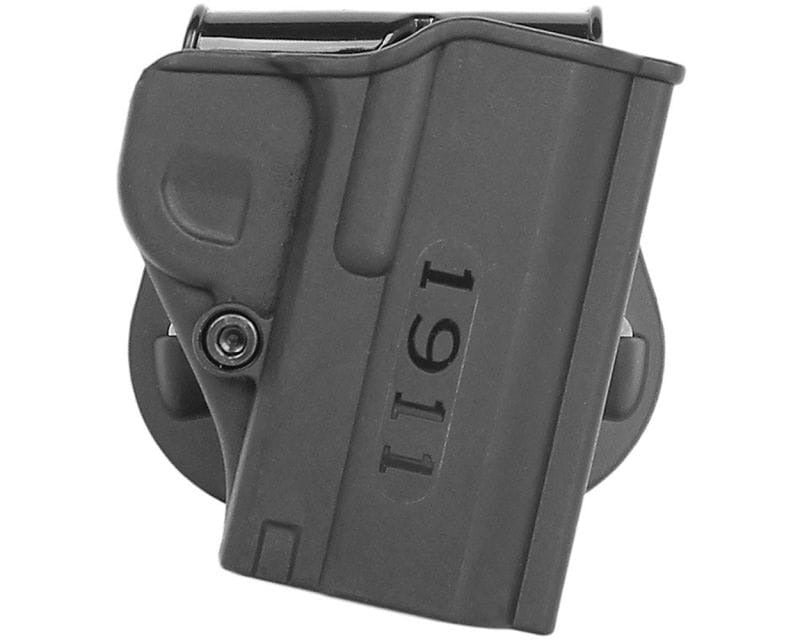 IMI Defense One Piece Paddle Holster for 1911 - Black