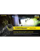 NiteCore® Taschenlampe "TM9K TAC " inkl. Akku und Holster