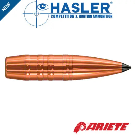 Monolitishe Geschosse Hasler Ariete 8,5 mm (.338), 190grs