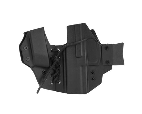 Doubletap Gear Kydex IWB Appendix Elastic Holster with pouch for H&K P30/SFP pistols - Black