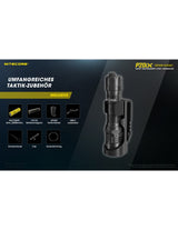 NiteCore® Taschenlampe "P20ix " inkl. Akku und Holster