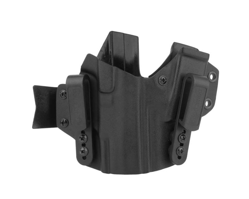 Doubletap Gear Kydex IWB Appendix Holster with pouch for Walther P99 pistols - Black