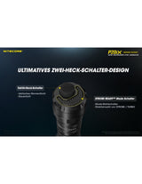 NiteCore® Taschenlampe "P20ix " inkl. Akku und Holster