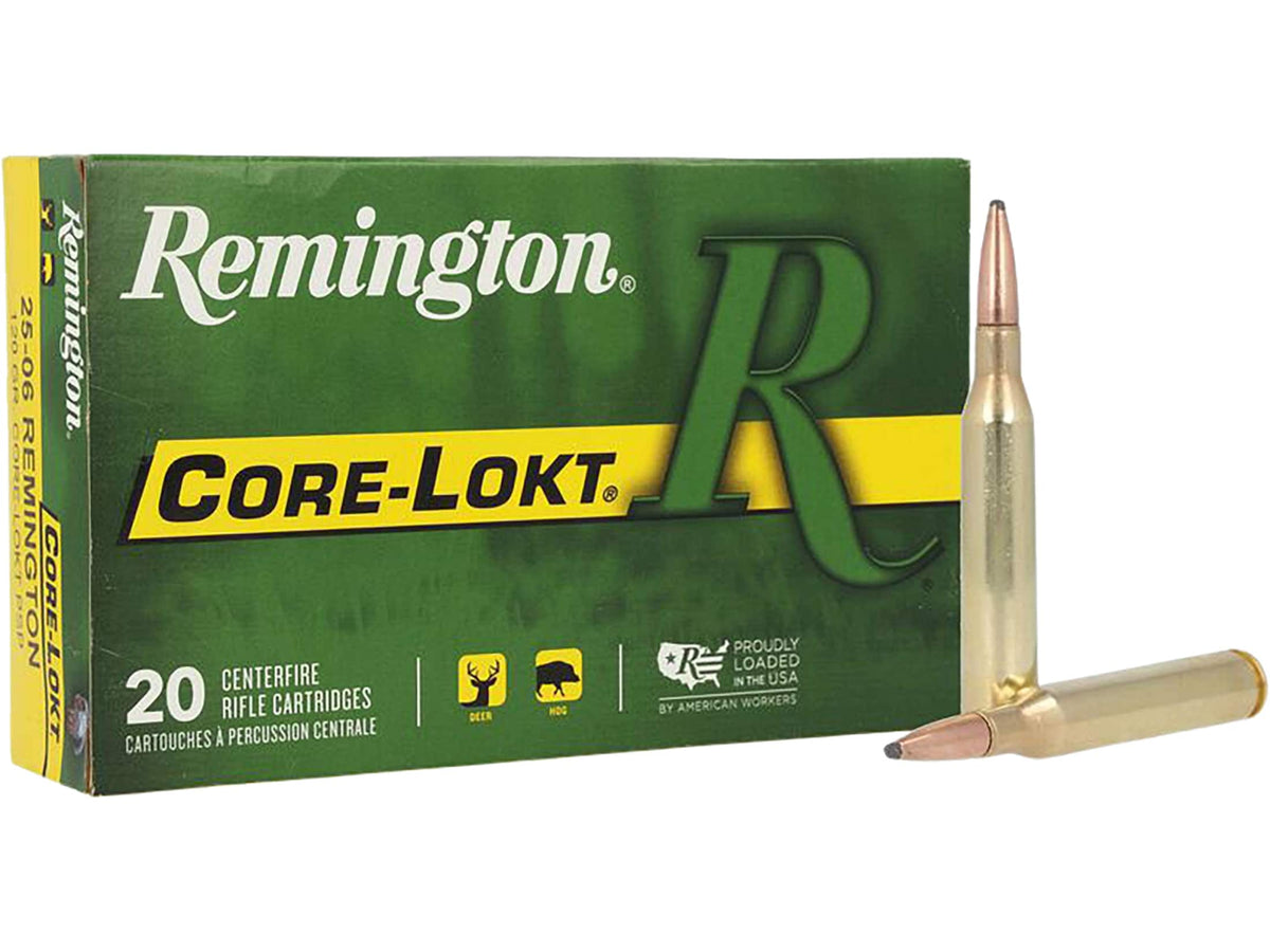 Remington Büchsenmunition .25-06 Rem. 7,80g Core-Lokt Soft Point Core-Lokt